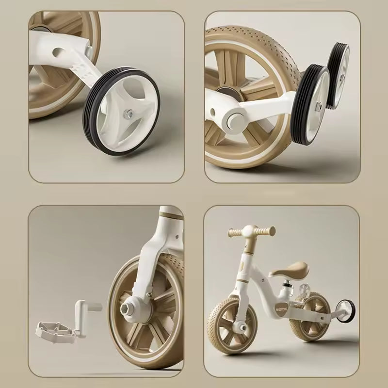 2-in-1 Convertible Kids Balance Bike