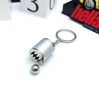 Elegant Minimalist Car Gear Keychain