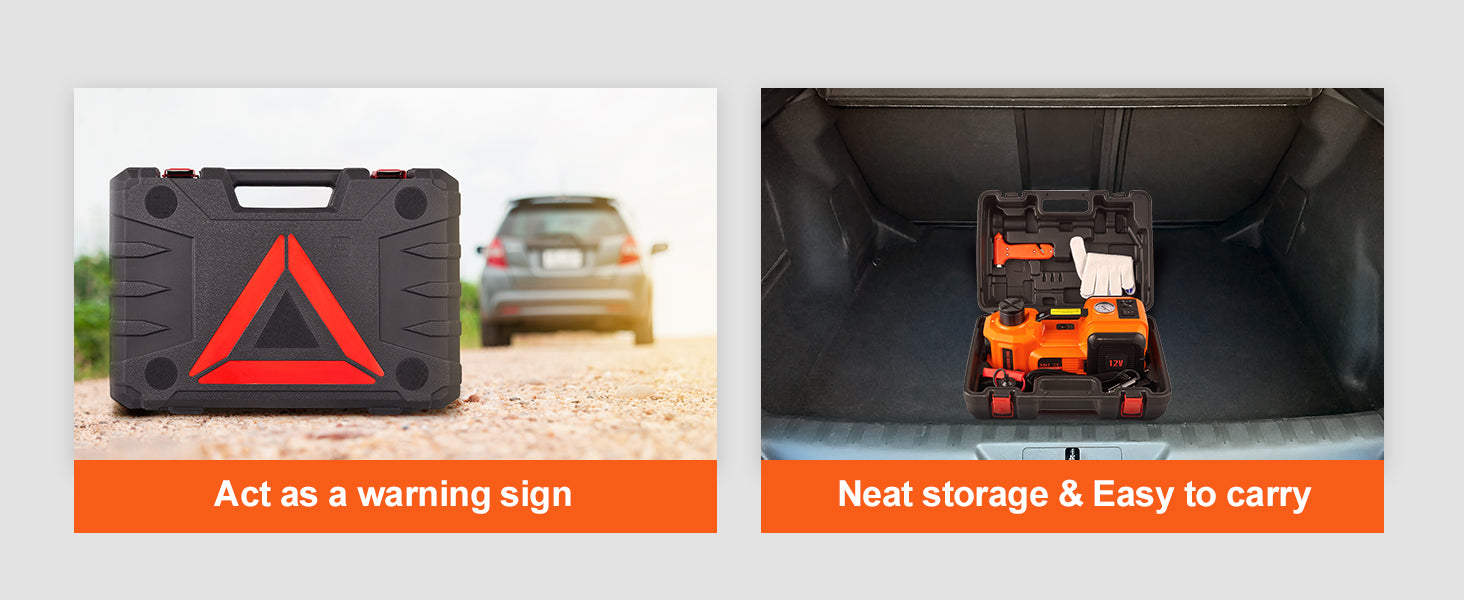 Smart Car Jack Kit – Lift, Inflate & Repair Anywhere