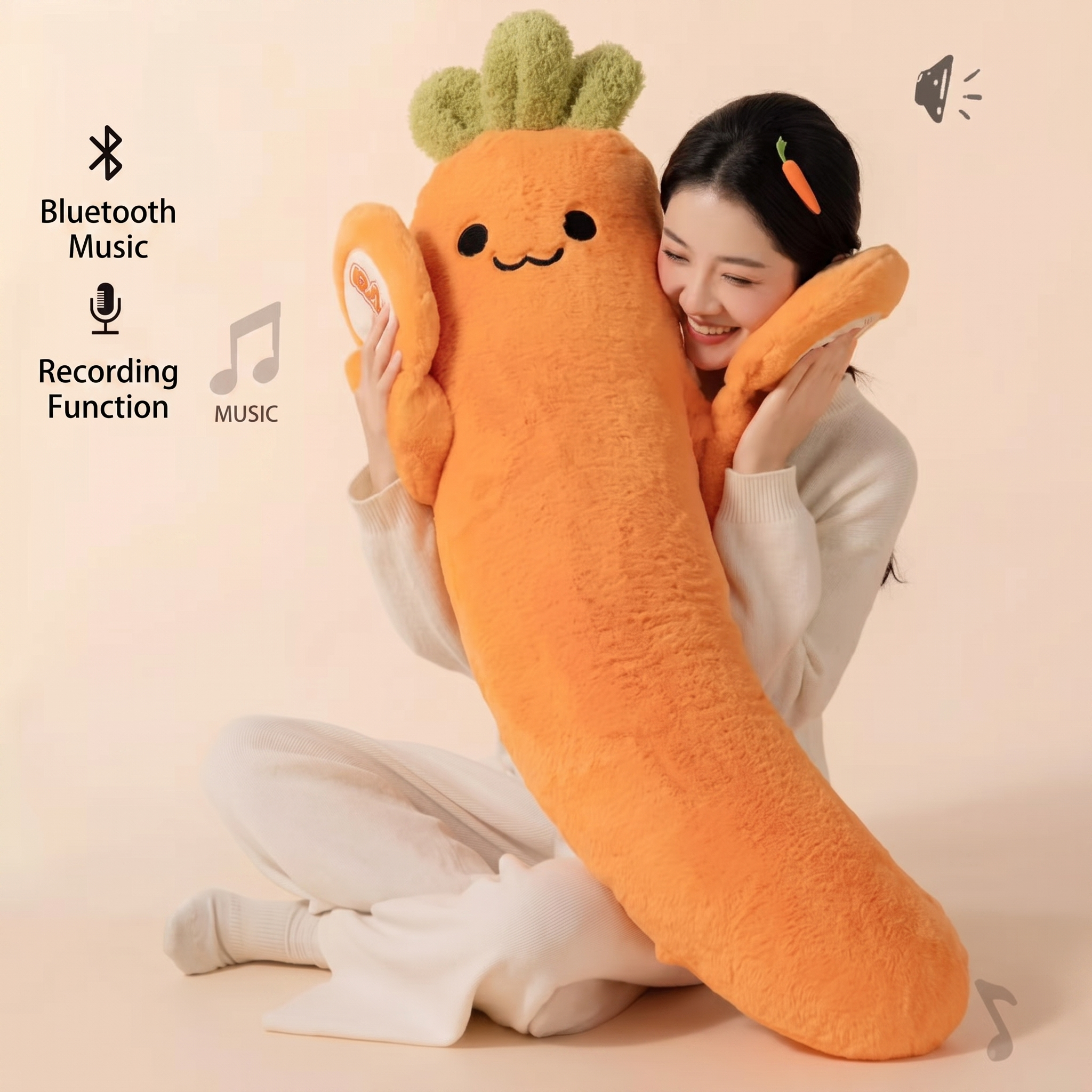 Cute Eggplant Body Pillow – Relaxing Sleep Comfort