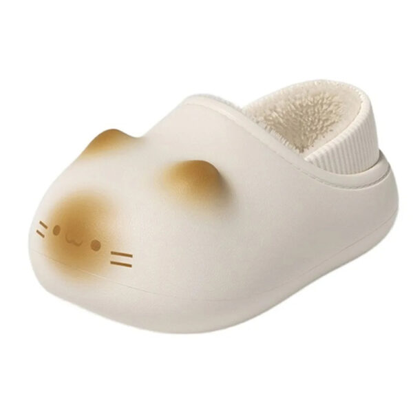 Cozy Cat Paw Slippers - Warm Waterproof Comfort