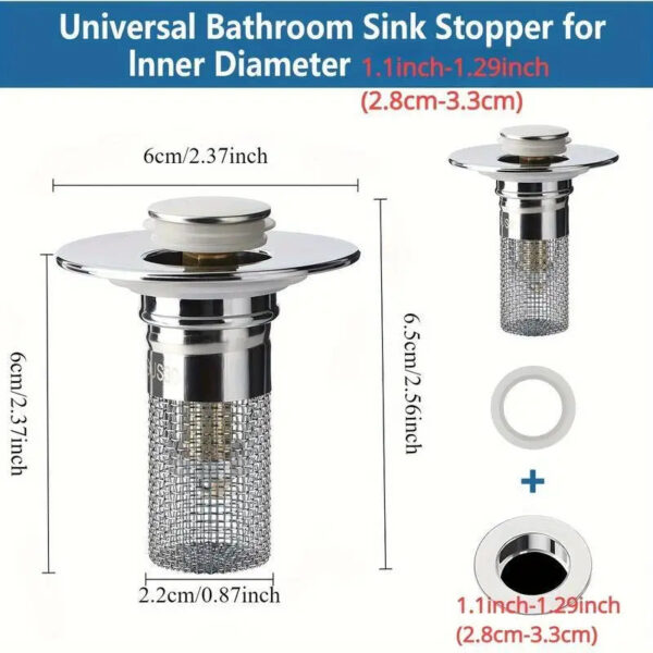 S1508345d0340476598619c646a9f0238d.jpg Universal Pop-Up Anti-Clog Sink Drain Filter