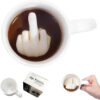 Middle Finger Cup Ceramic Mug for Coffee Milk Water Tea Cup