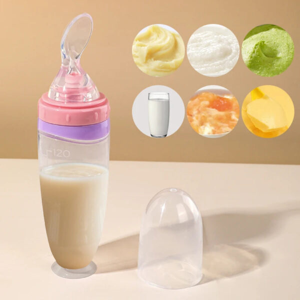 Baby Food Dispensing Spoon Bottle 120ml