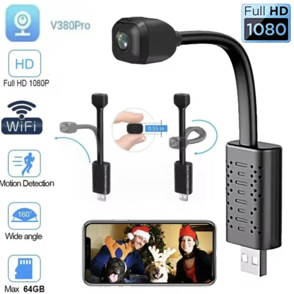 USB HD Wireless Mini Surveillance Camera