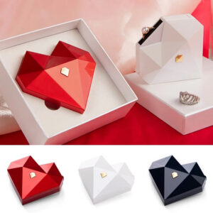 Waterproof Auto Pop-Up Proposal Diamond Ring Box