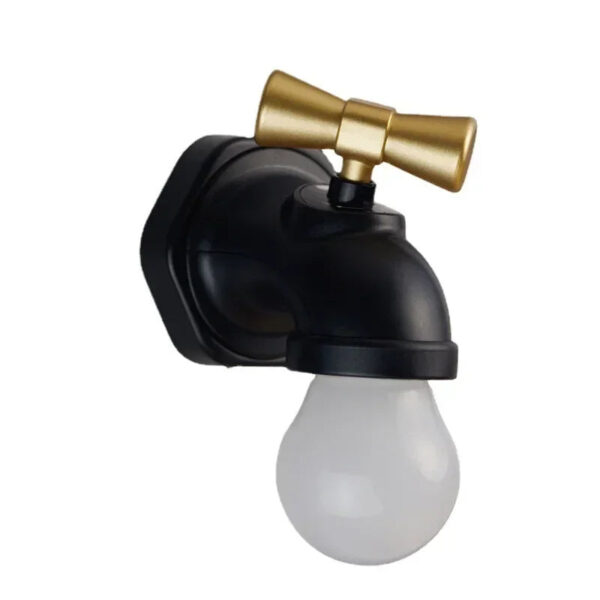Creative LED Faucet Wall Night Light