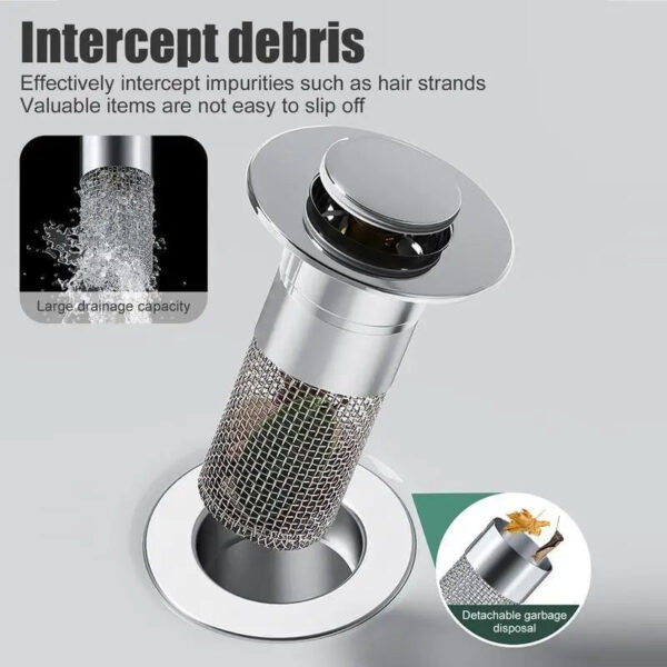 S5363c3113e63443890798c24dac9e8b6w.jpg Universal Pop-Up Anti-Clog Sink Drain Filter