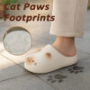 Cozy Cat Paw Slippers - Warm Waterproof Comfort