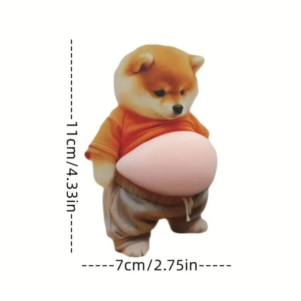 S7f34bac596174d5987d8cdefee6bcbf50.jpg Cute 3D Shiba Inu Self Adhesive Decor