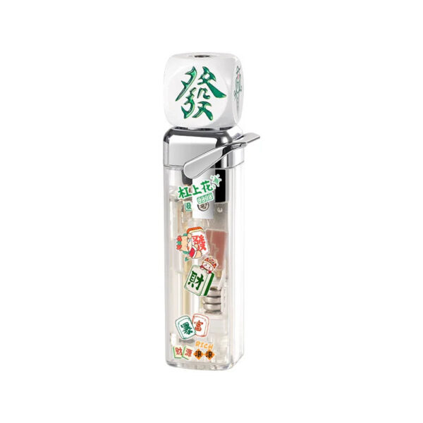 Rotating Dice LED Jet Flame Lighter - Windproof