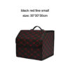 Folding Leather Car Trunk Organizer