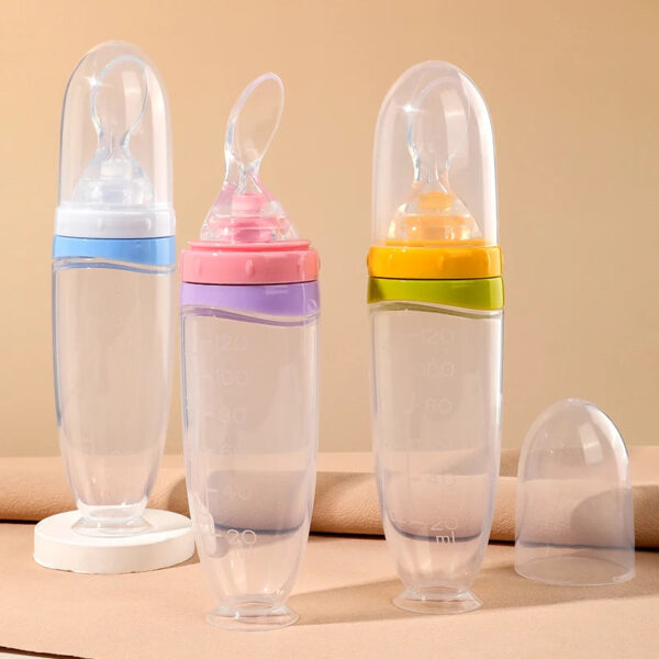 Baby Food Dispensing Spoon Bottle 120ml