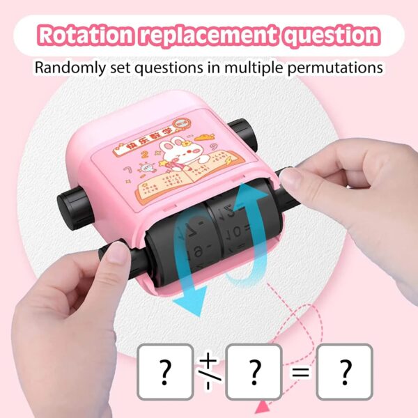Quick Quiz Math Roller Stamp – Instant Practice Problems