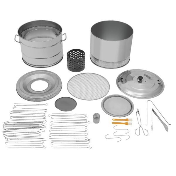 Portable Smokeless Stainless Steel BBQ