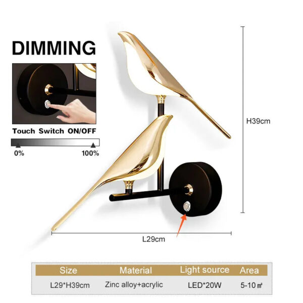 Luxury LED Hanging Pendant Lamp