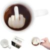 Middle Finger Cup Ceramic Mug for Coffee Milk Water Tea Cup