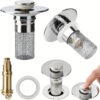 Sd63cd40270de47beb802aaffe4f5867et.jpg Universal Pop-Up Anti-Clog Sink Drain Filter