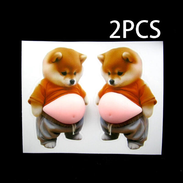 Sf35af52c6a704c34884fce7574743fc3N.jpg Cute 3D Shiba Inu Self Adhesive Decor