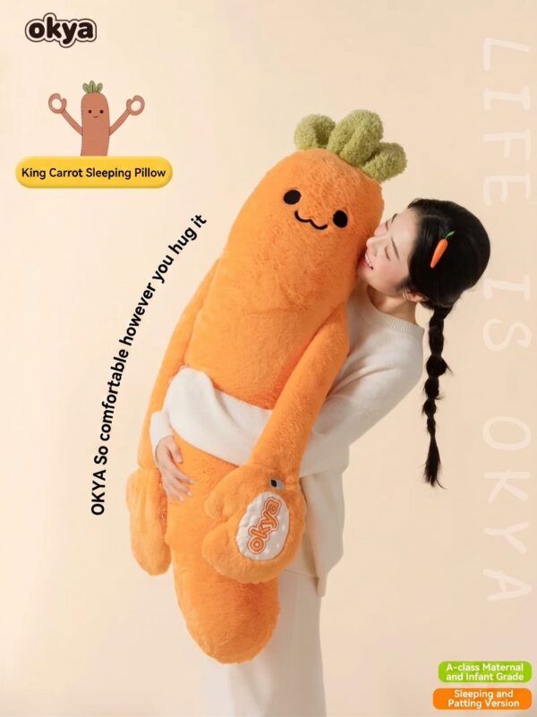 Cute Eggplant Body Pillow – Relaxing Sleep Comfort