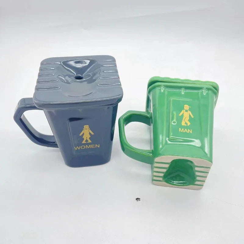 Middle Finger Cup Ceramic Mug for Coffee Milk Water Tea Cup